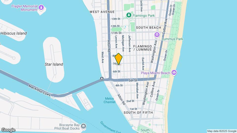 645 Lenox Ave Map and Location Details