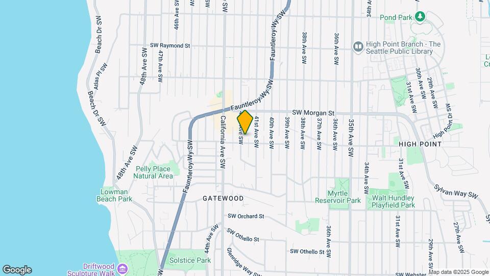 6550 42nd Ave SW Map and Location Details