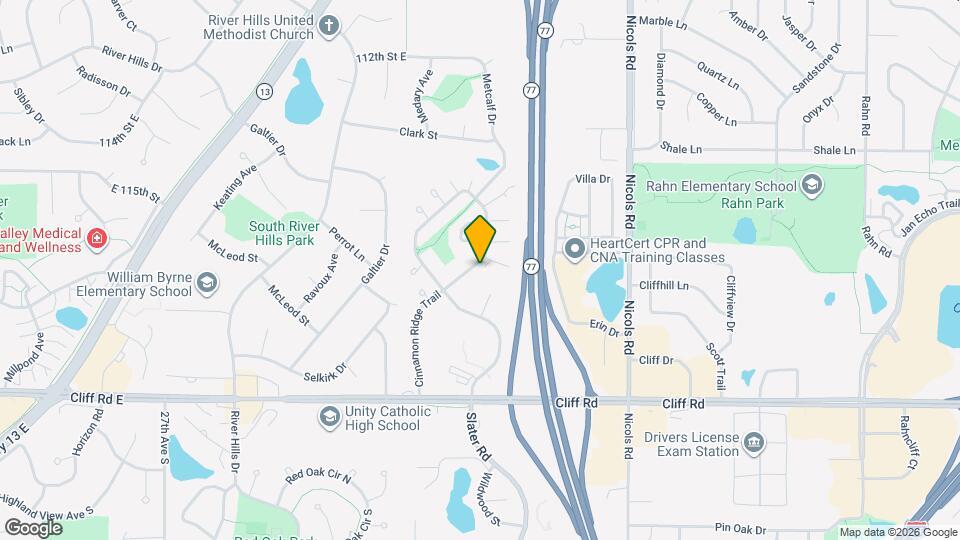 4502 Cinnamon Ridge Trl Map and Location Details