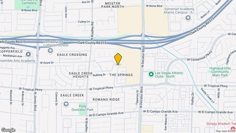 5044 Drifting Creek Ave Map and Location Details