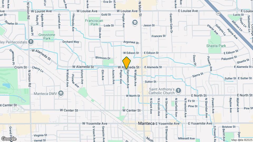 455 N Sycamore Ave Mapa y Detalles de la Ubicación