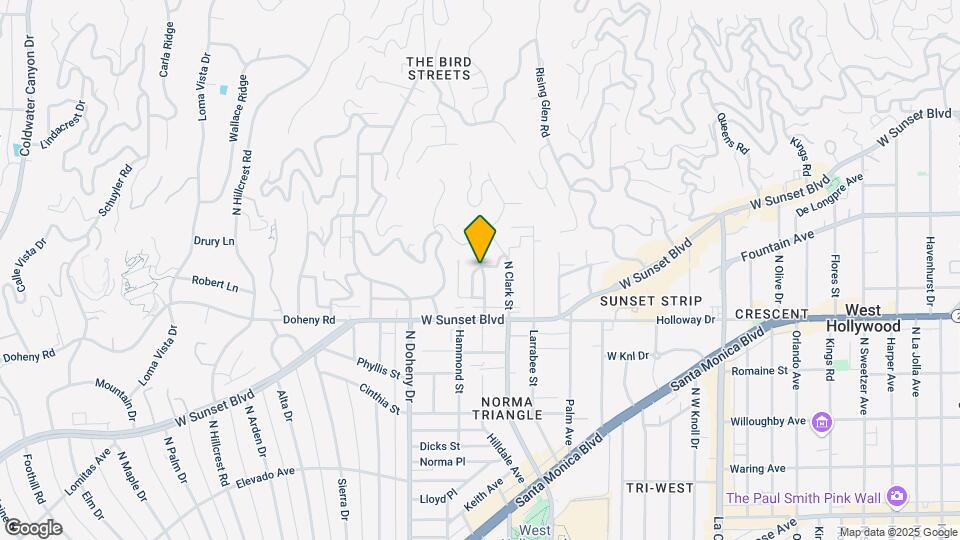 1242 Ozeta Terrace Map and Location Details