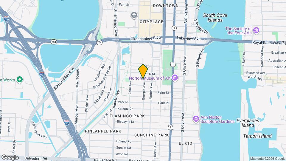 1403 Georgia Ave Map and Location Details