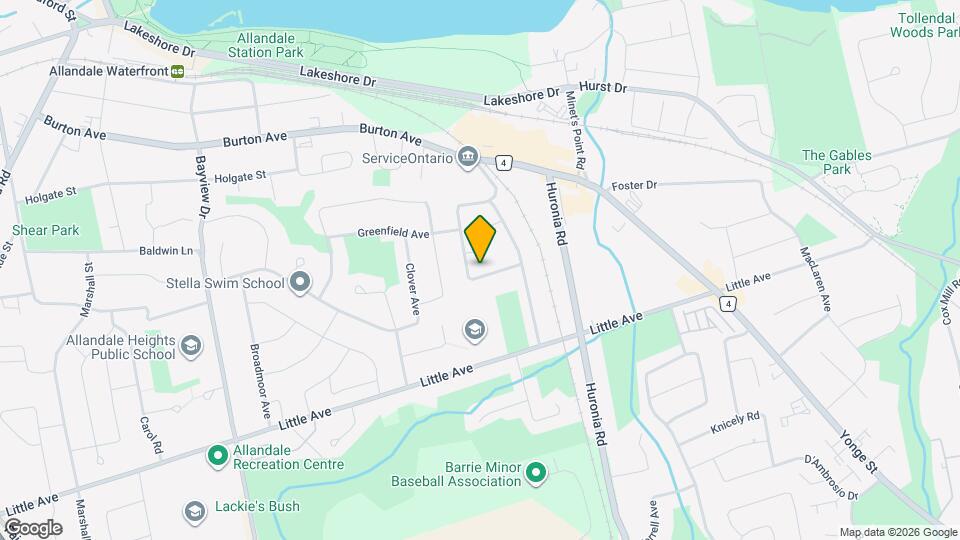 71 Trillium Crescent Map and Location Details