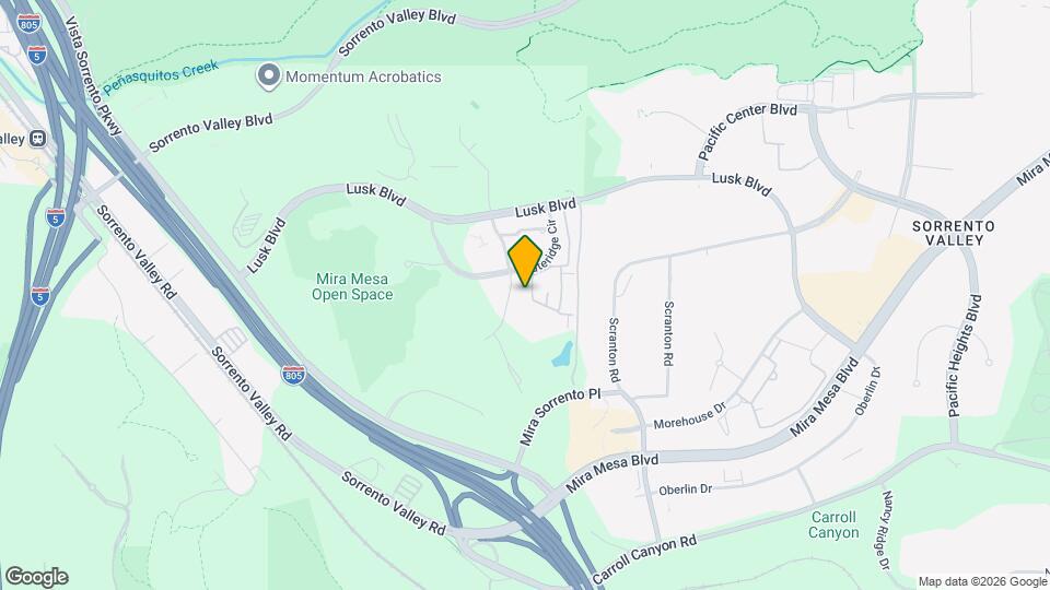 10340 Wateridge Cir Map and Location Details