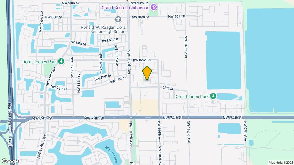 10551 NW 78th Ter Map and Location Details