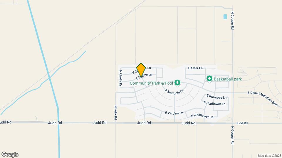 10515 E Lupine Ln Map and Location Details