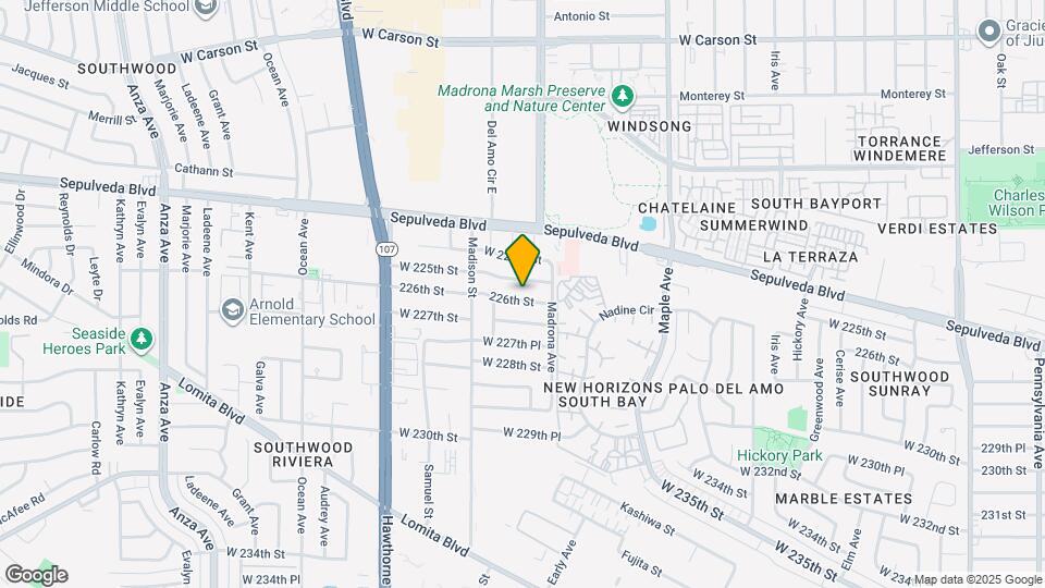 3427 226th St Map and Location Details