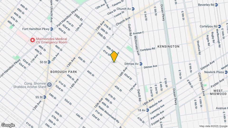 1517 42nd St 4 Map and Location Details