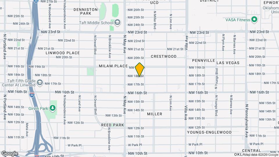 2812 NW 18th St Map and Location Details