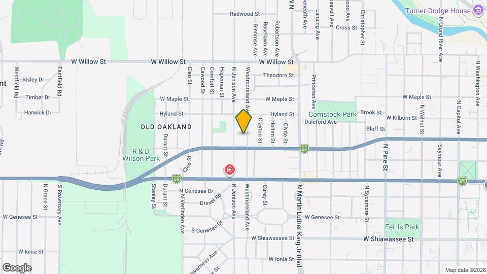 823 Westmoreland Ave Map and Location Details