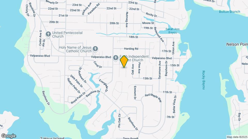 912 Nutmeg Ave Map and Location Details