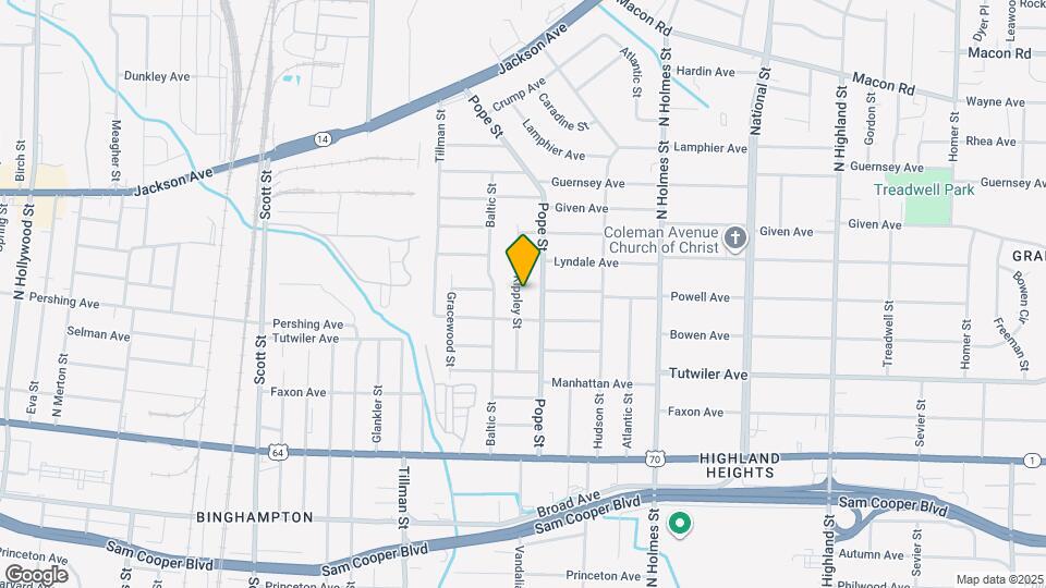 822 Kippley St Map and Location Details