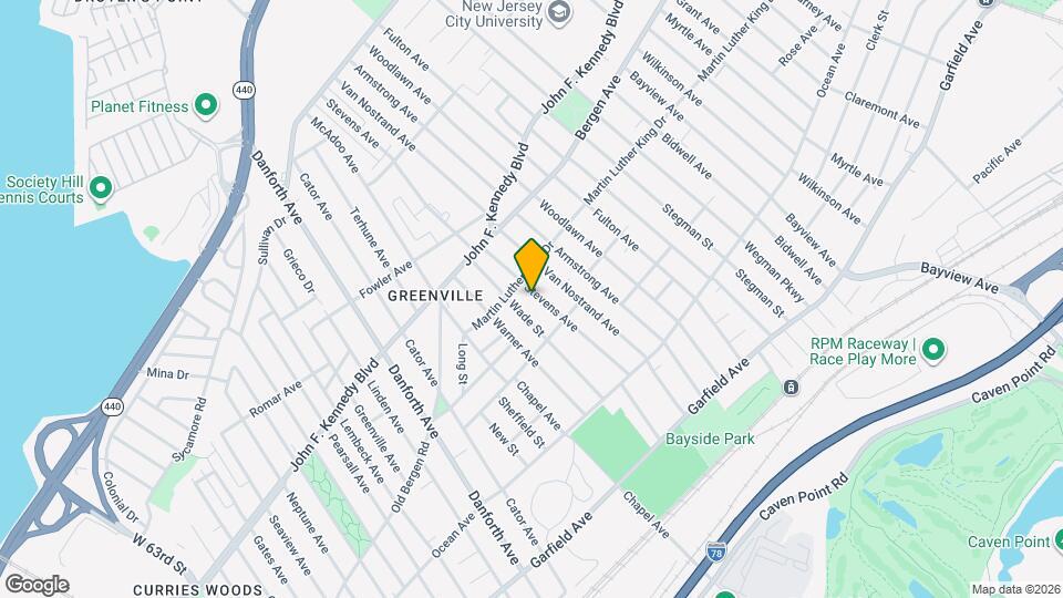 103 Stevens Ave Map and Location Details