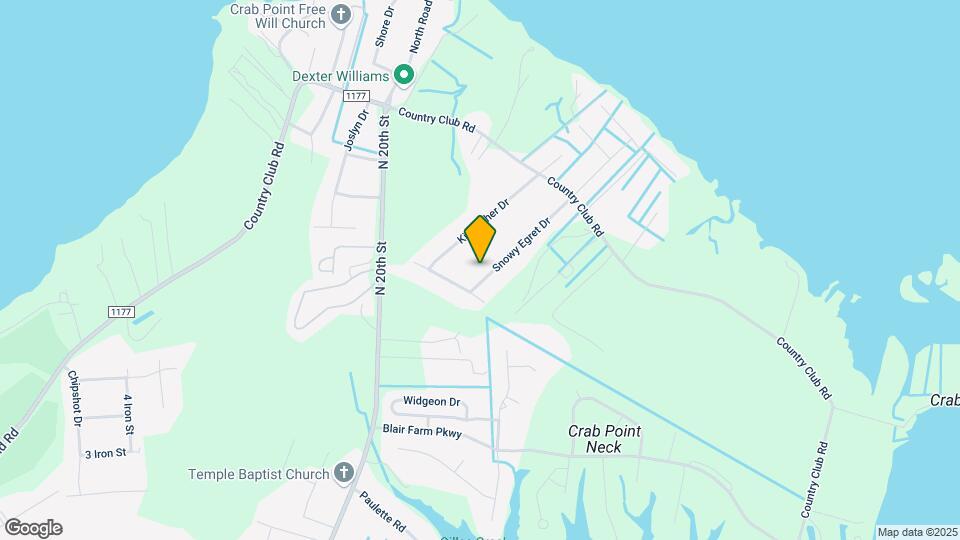1903 Snowy Egret Dr Map and Location Details