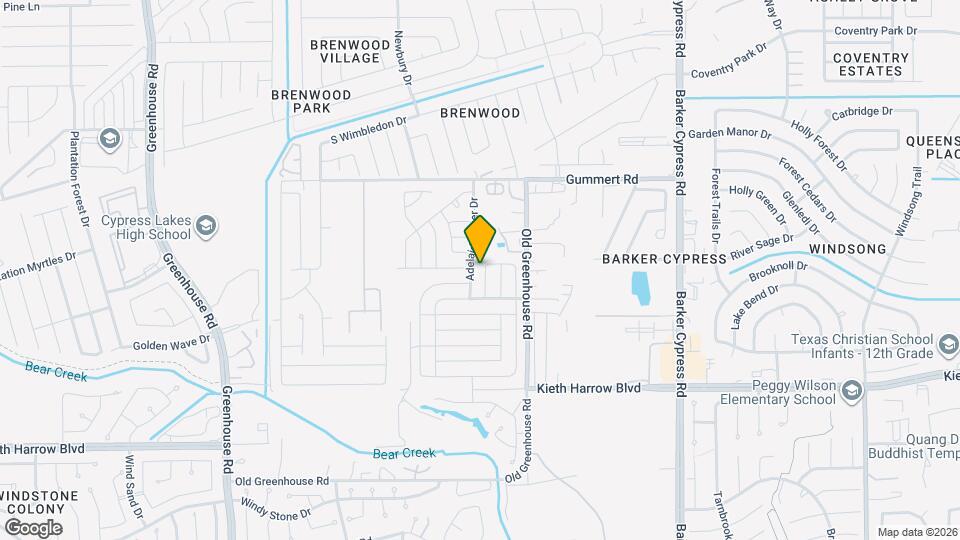 5635 Cobark Creek Trl Map and Location Details