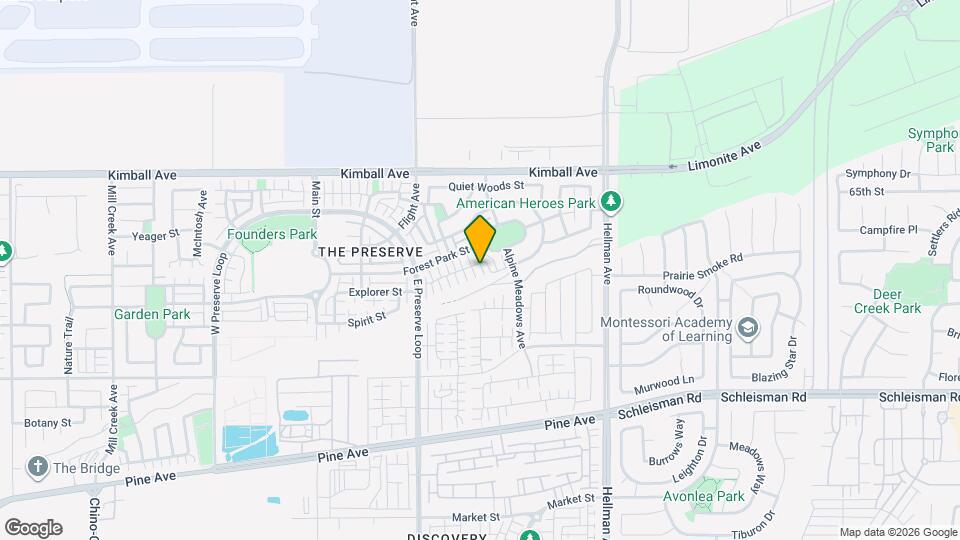 8603 Founders Grove St Map and Location Details