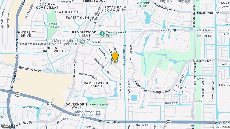 1122 NW 82nd Ave Map and Location Details