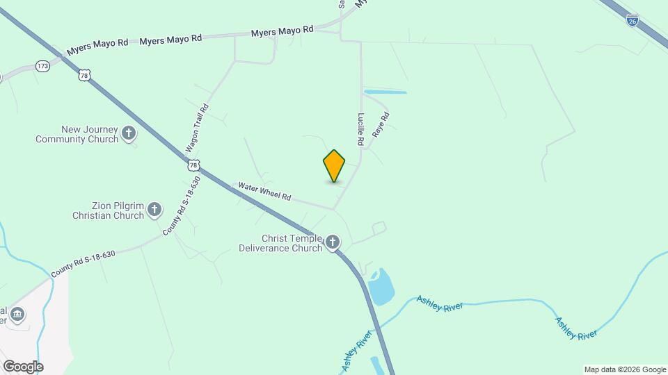 123 Lucille Rd Map and Location Details