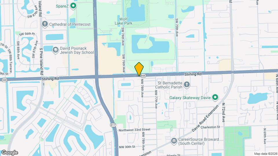 7811 NW 42nd Ct Map and Location Details