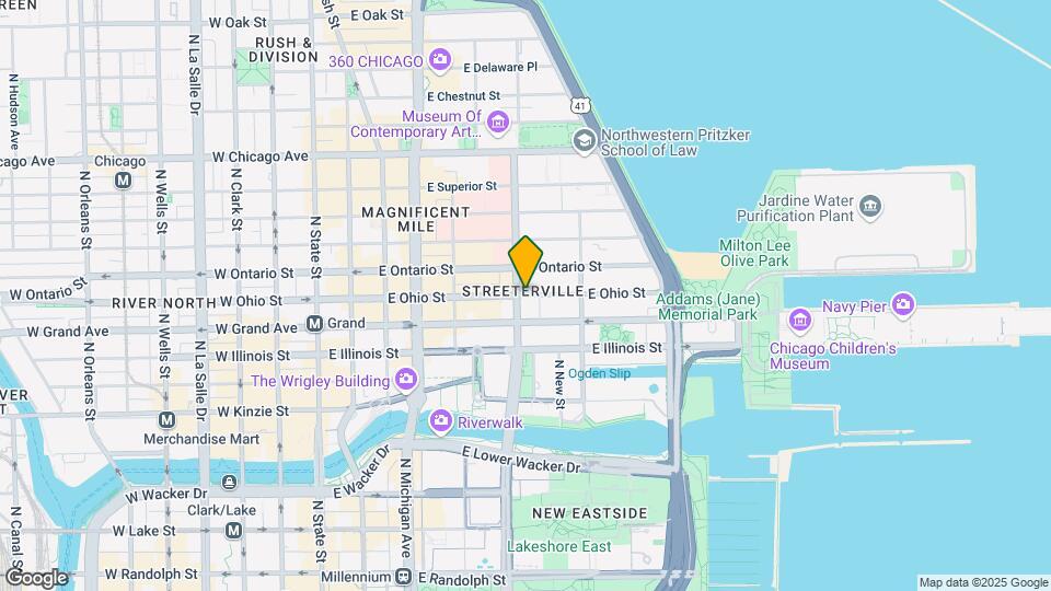 309 E Ohio St-Unit -0 Map and Location Details