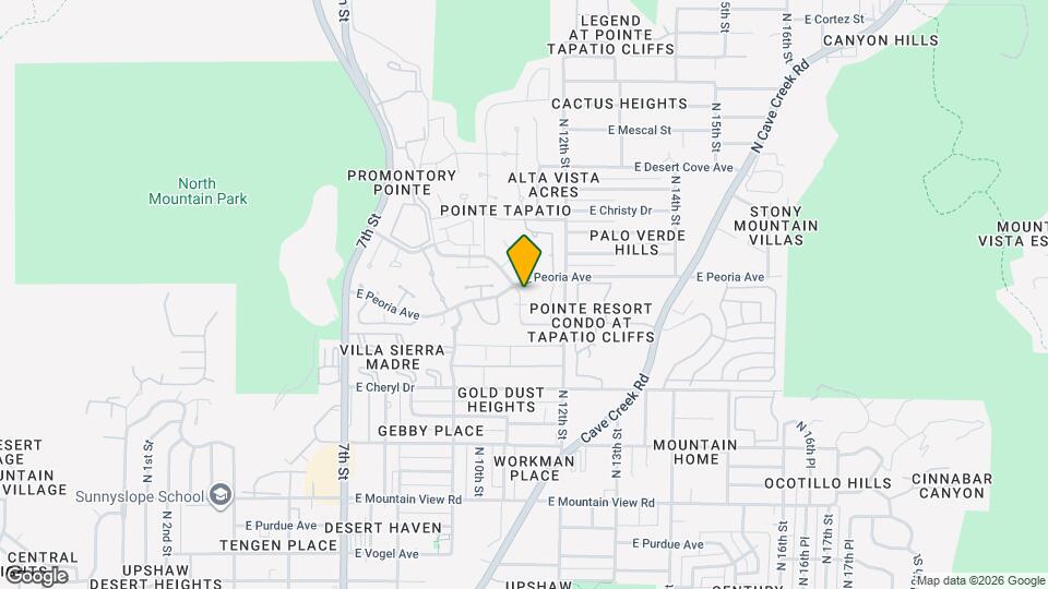 10431 North 11th St Map and Location Details