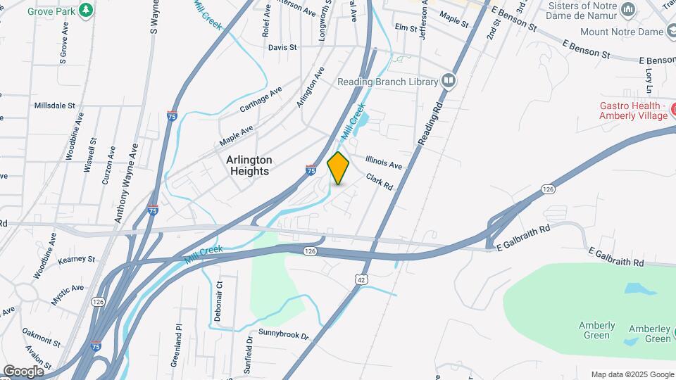 247 Ohio Ave Map and Location Details