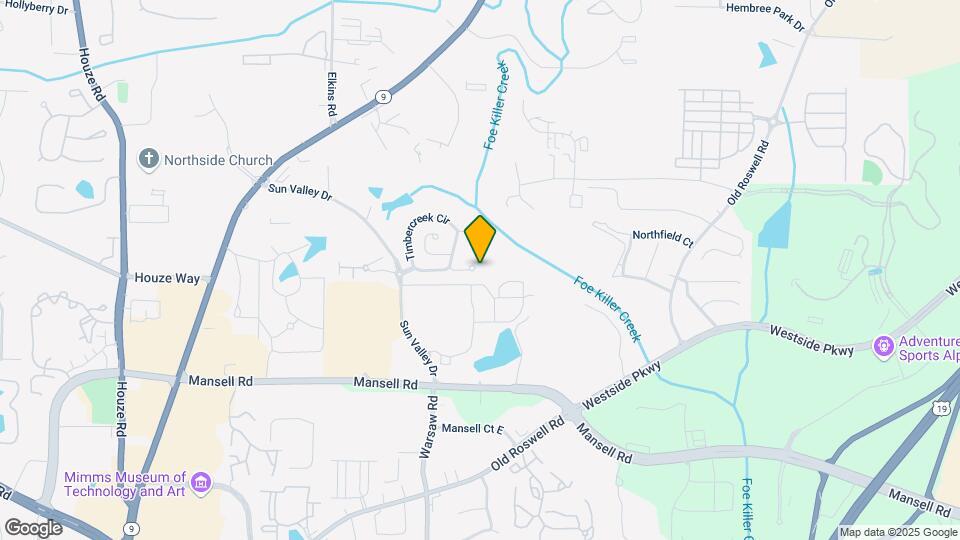 7507 Richland Ct Map and Location Details
