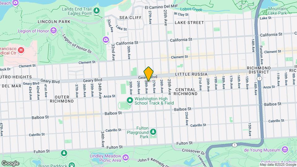 532 28th Ave Mapa y Detalles de la Ubicación
