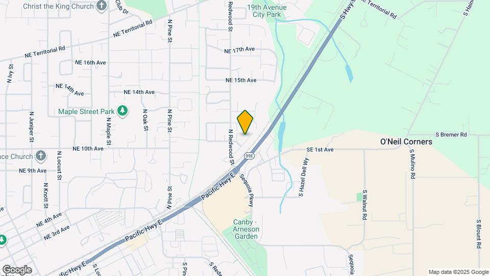 1628 NE 10th Pl Map and Location Details