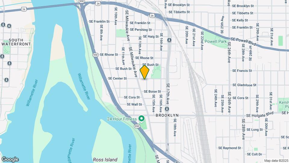 1346 SE Center St Map and Location Details
