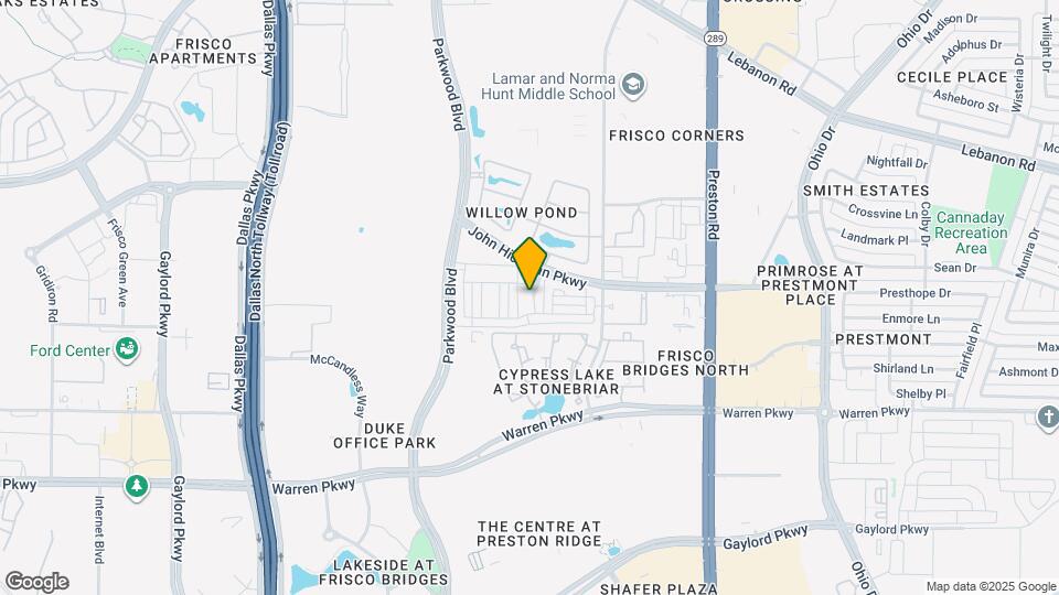 4221 Willow Pond Dr Map and Location Details