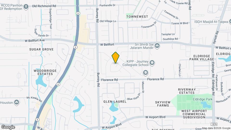 10610 Sandy River Dr Map and Location Details