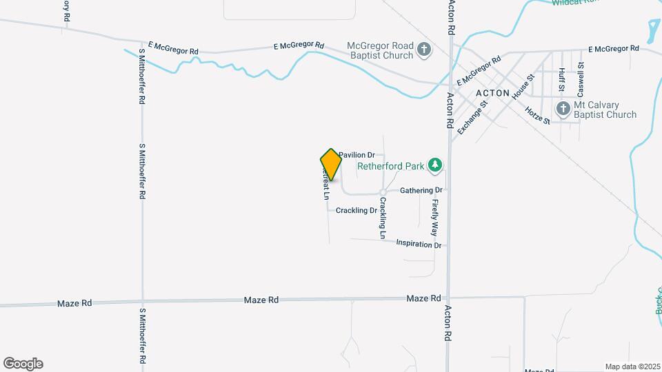 8117 Retreat Ln Map and Location Details