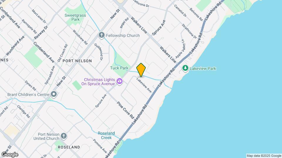 249 Lakeview Ave Map and Location Details