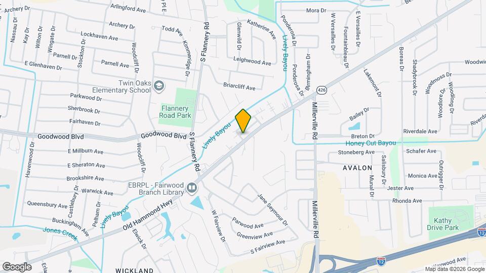 1271 W Azalea Park Dr Map and Location Details