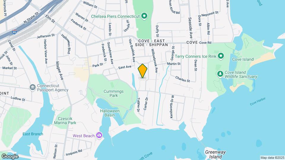 202 Soundview Ave Map and Location Details