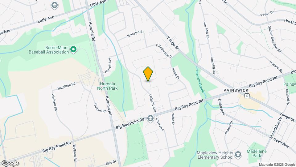 69 Moir Crescent Map and Location Details