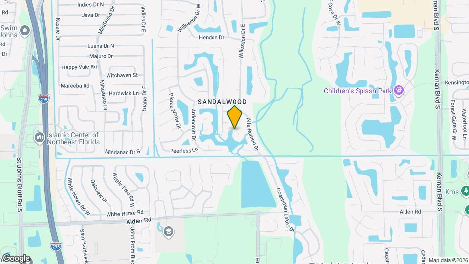 2130 Willesdon Dr E Map and Location Details