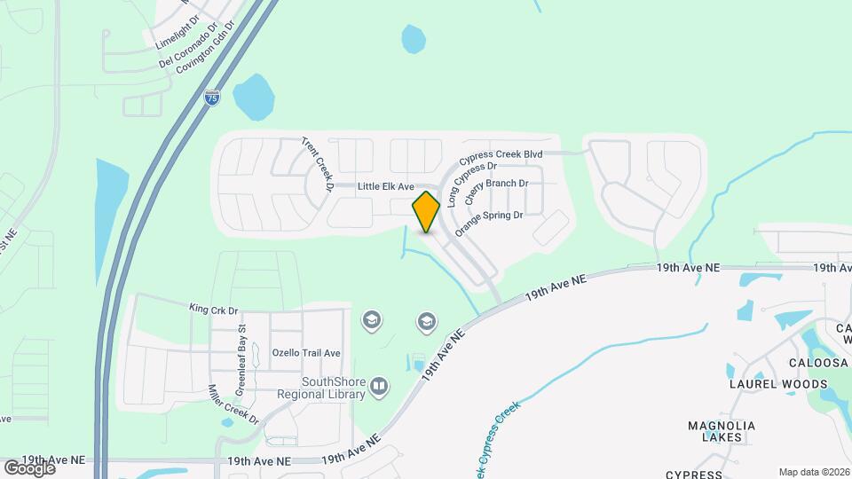 15407 Telford Spring Dr Map and Location Details