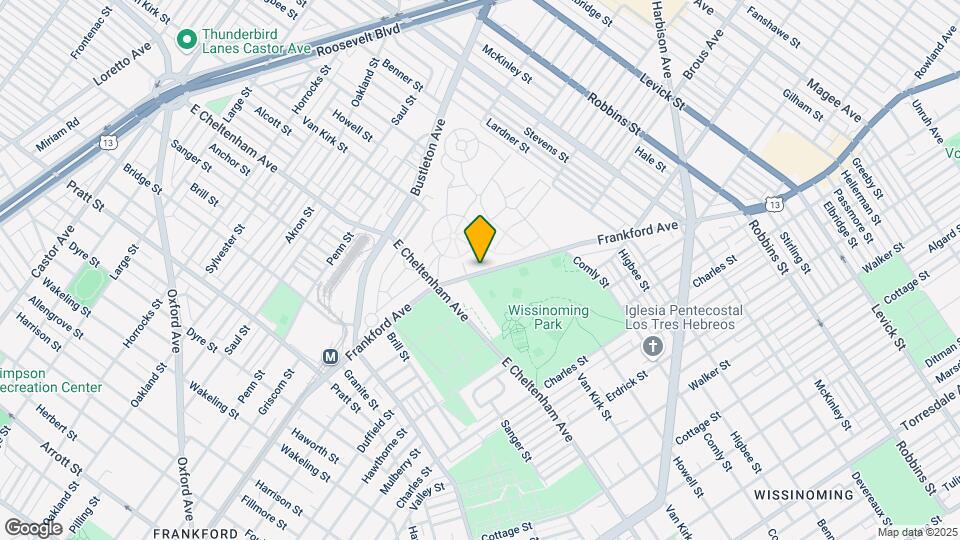 5770 Frankford Ave Map and Location Details