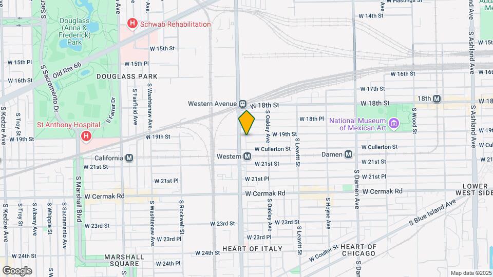 2347 W 19th St Mapa y Detalles de la Ubicación