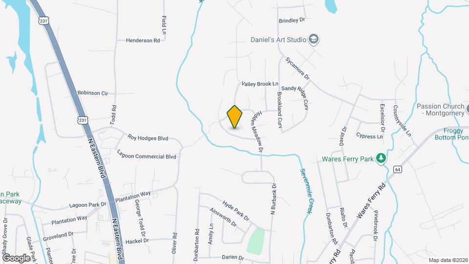 5731 Sweet Meadow Dr Map and Location Details