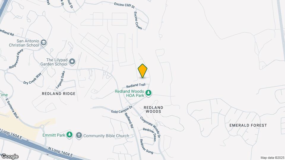 2810 Redrock Trail Map and Location Details