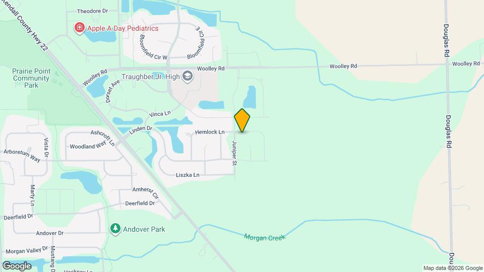 345 Hemlock Ln Map and Location Details