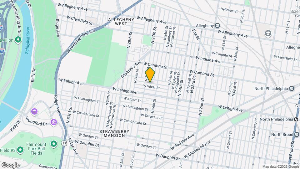 2634 W Seltzer St Map and Location Details
