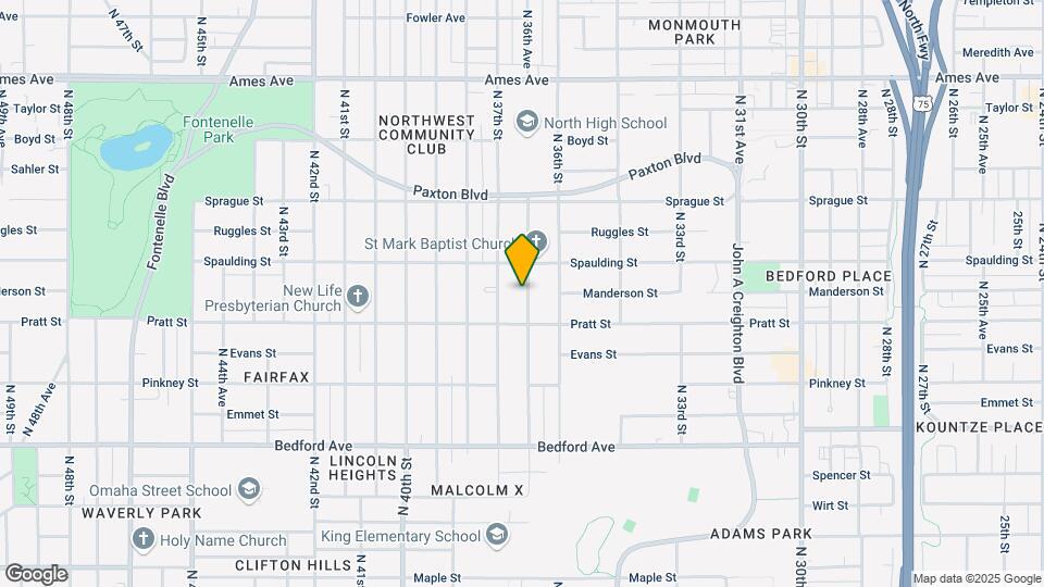 3732 N 36th Ave Map and Location Details