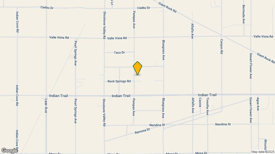 3585 Pampas Ave Map and Location Details