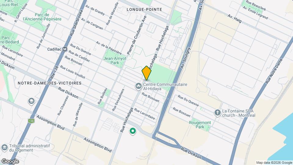 2490 Du Quesne Map and Location Details