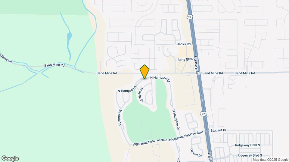 1151 N Hampton Dr Map and Location Details